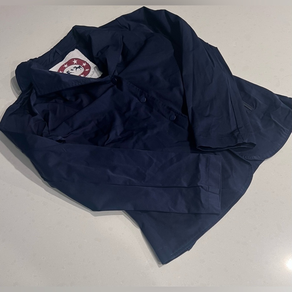 Equine‎ Couture Equestrian Addison Navy Coat Jacket XL
